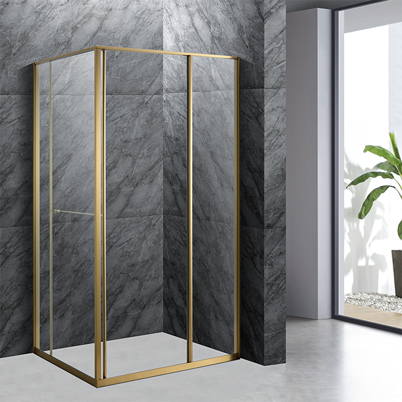 Cửa tắm vòi hoa sen bản lề không khung bằng kính cường lực