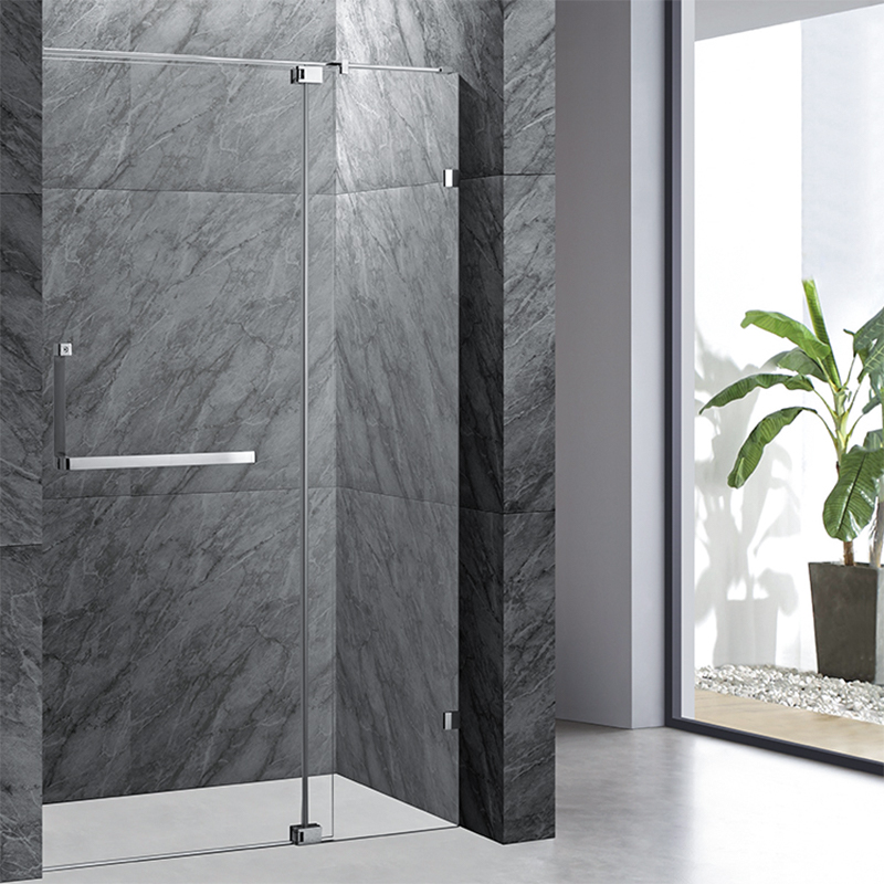 Cửa tắm xoay xoay với kính cường lực Sgcc trong suốt