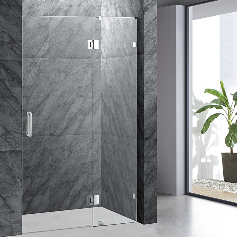 Cửa tắm kính xoay phần cứng bằng thép không gỉ
